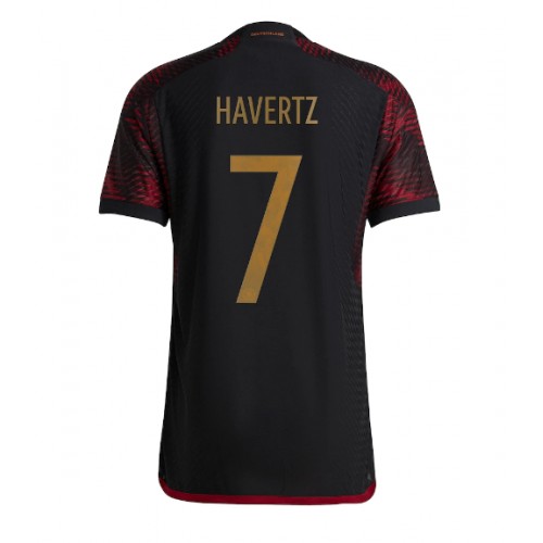 Fotballdrakt Herre Tyskland Kai Havertz #7 Bortedrakt VM 2022 Kortermet